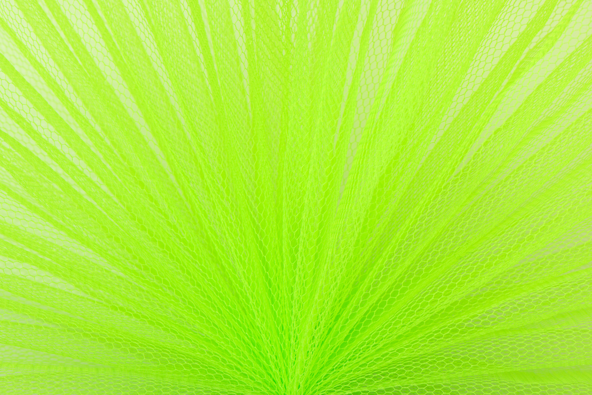 Tule Stof Neon Groen – Stevig, Vormvast & Creatief Toepasbaar