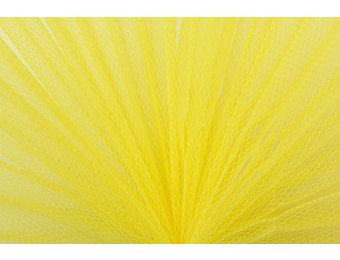 Tule Stof Geel