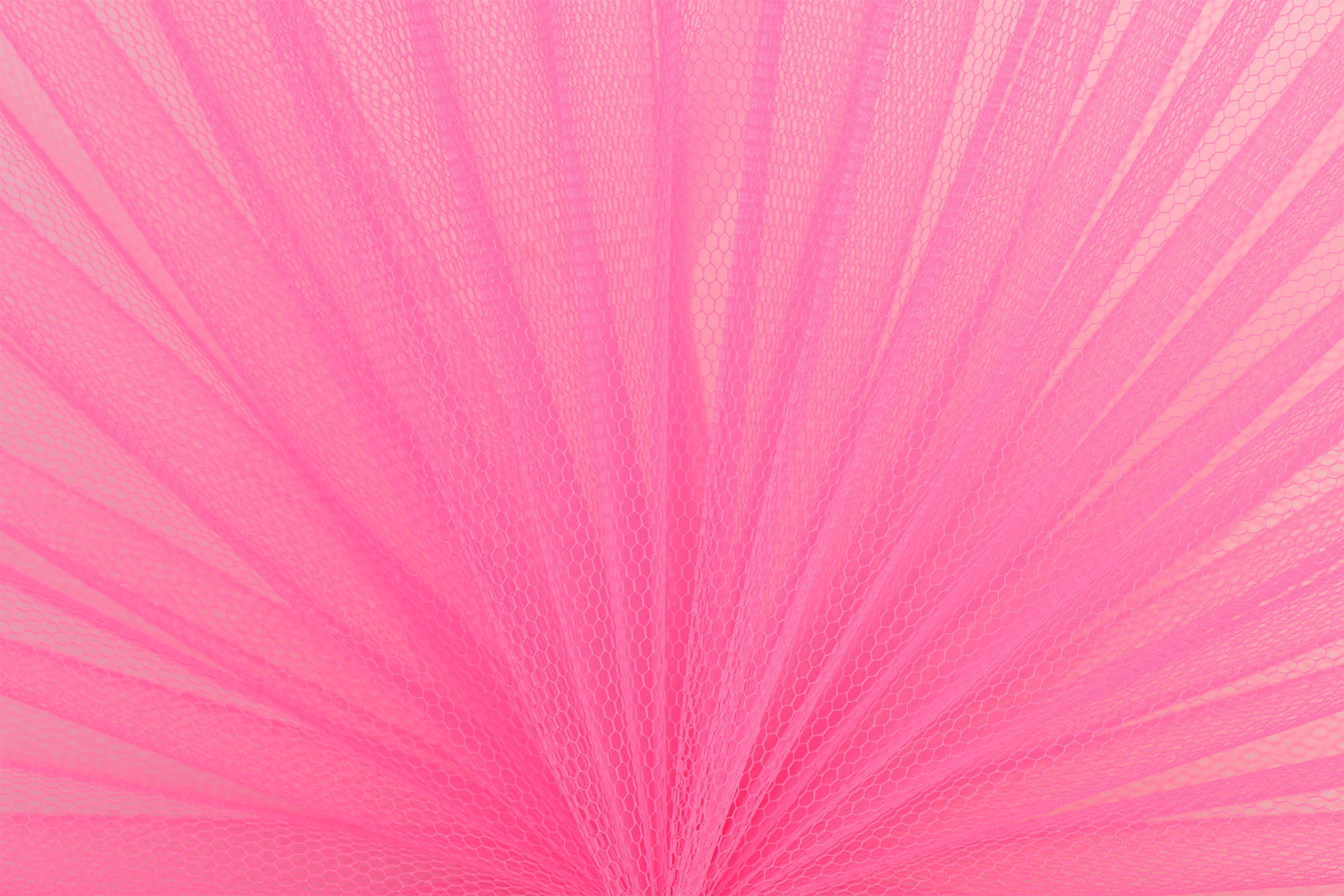 Tule Stof Neon Roze – Stevig, Vormvast & Creatief Toepasbaar