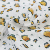 Double gauze digital animal skin white
