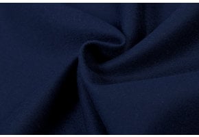 Katoenen Flanel Stof Donkerblauw