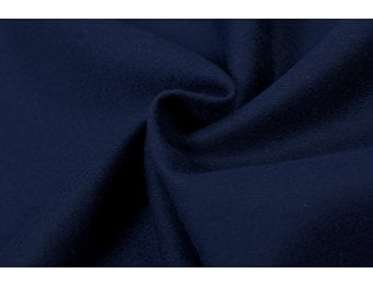 Katoenen Flanel Stof Donkerblauw