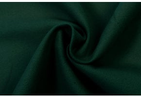 Katoen Flanel Uni Donkergroen