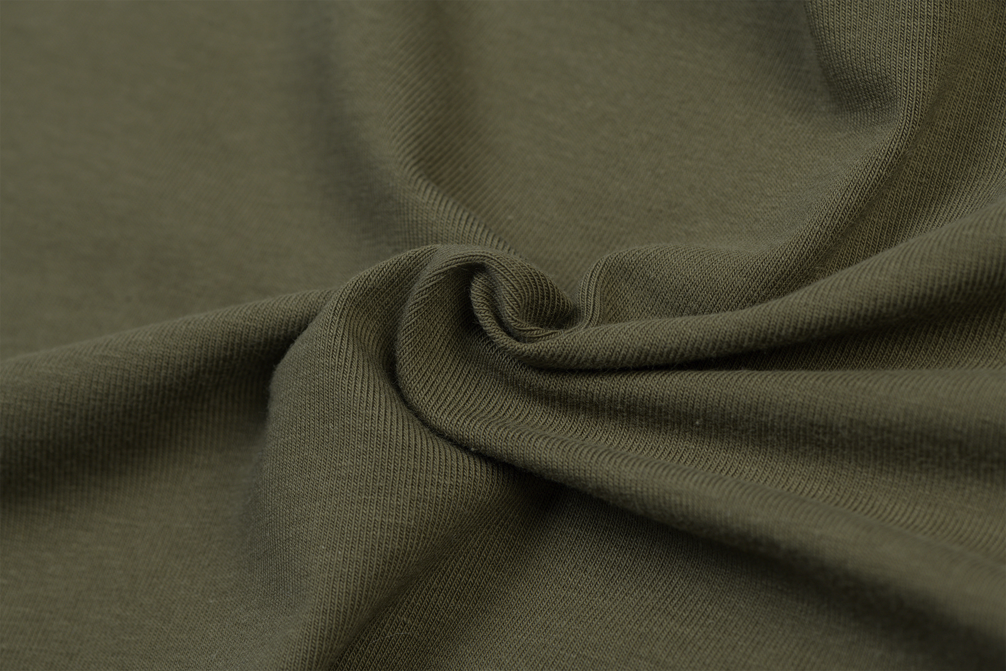 Organic Jersey Uni Army Green