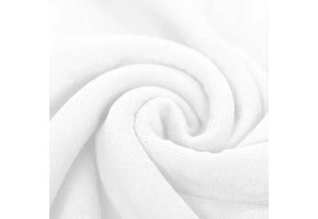 Stretch Badstof Wit