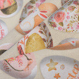 Katoen Poplin Easter Cuties Eggs