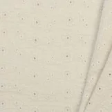 Baby Cotton / Double Gauze Embroidery Suzy Ecru