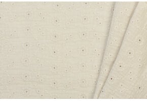Hydrofiel Stof Embroidery Suzy Ecru