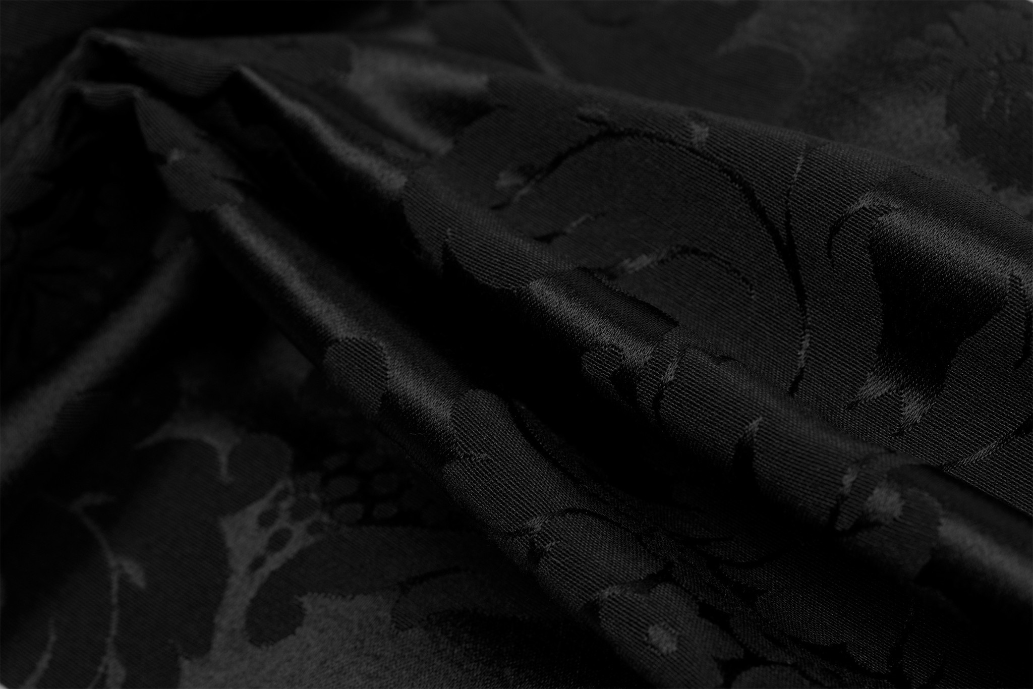 Jacquard Damast Zwart 280 cm