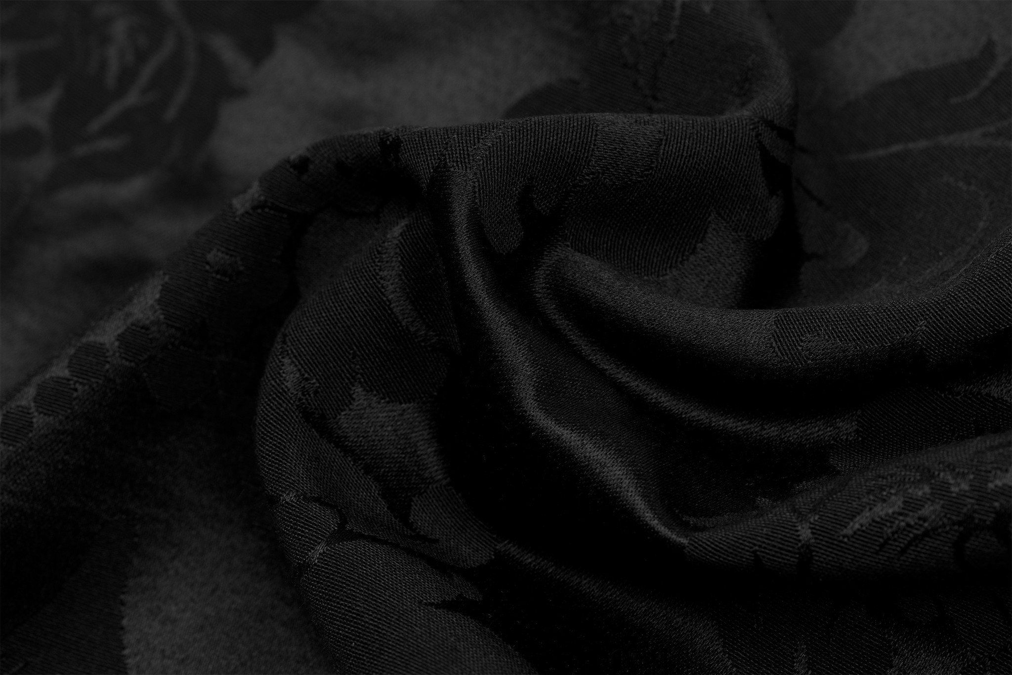 Jacquard Damast Zwart 280 cm