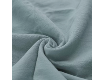 Gewassen Katoenen Stof Oud Groen