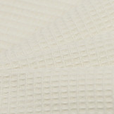 Wafel Katoen Mini Ecru