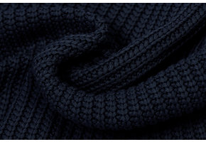 Gebreide stof, Big Knit Cable Navy