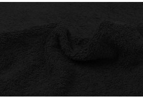 Badstof Heavy Terry Zwart