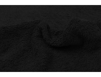 Badstof Heavy Terry Zwart
