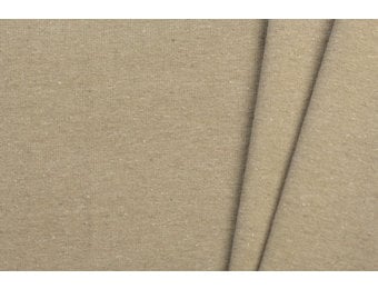 Gerecycled GRS Jersey Light Taupe