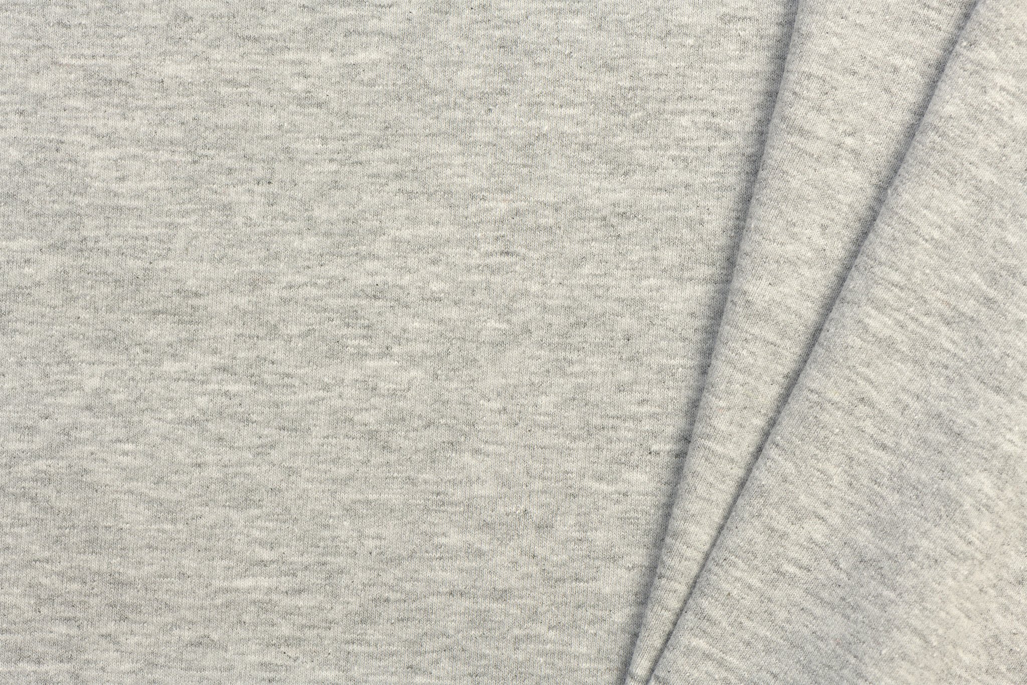 Gerecycled GRS Jersey Cloud Grey