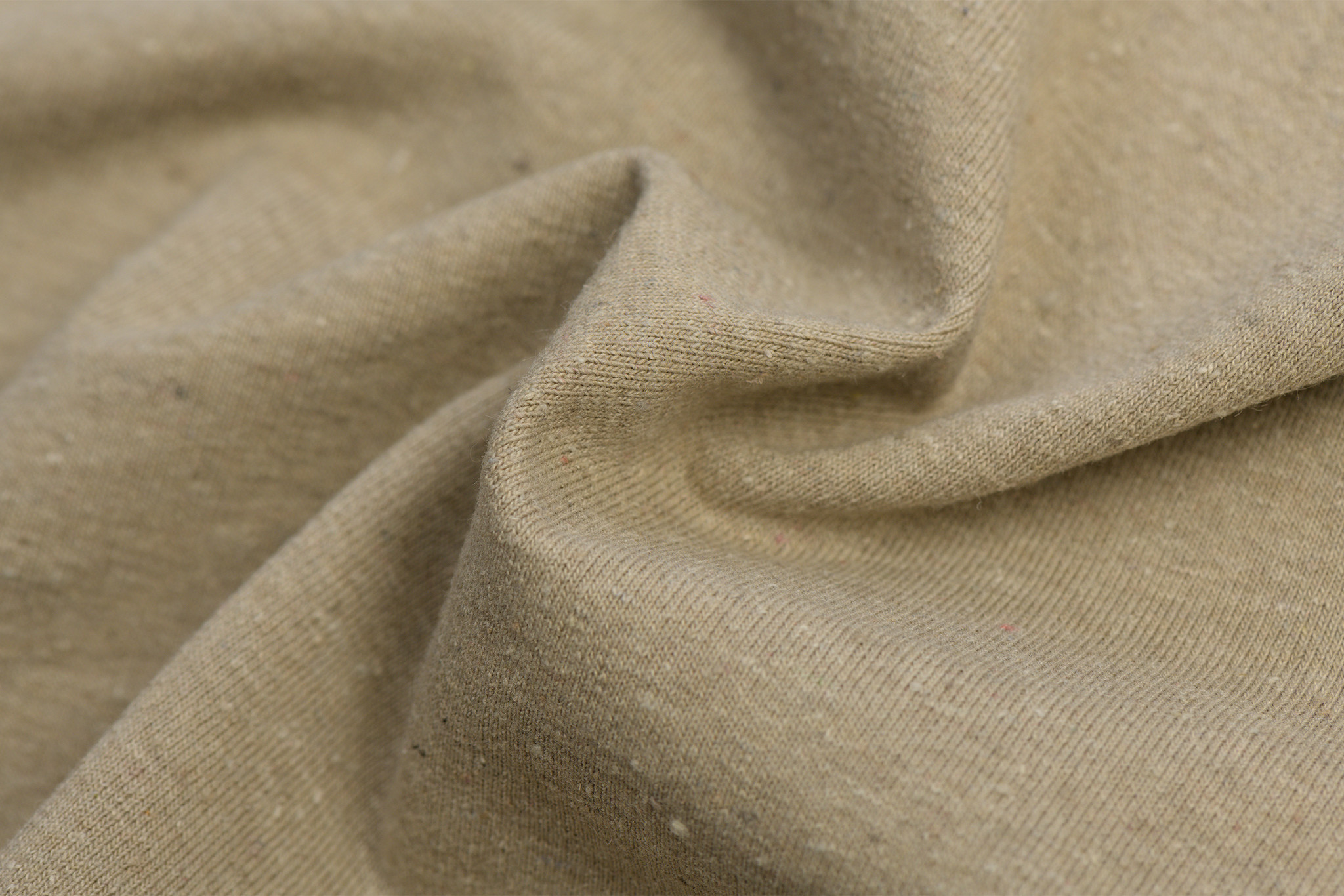 Gerecycled Boordstof Light Taupe