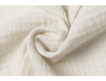 Baby Cotton – Mousseline Stof - New Ecru