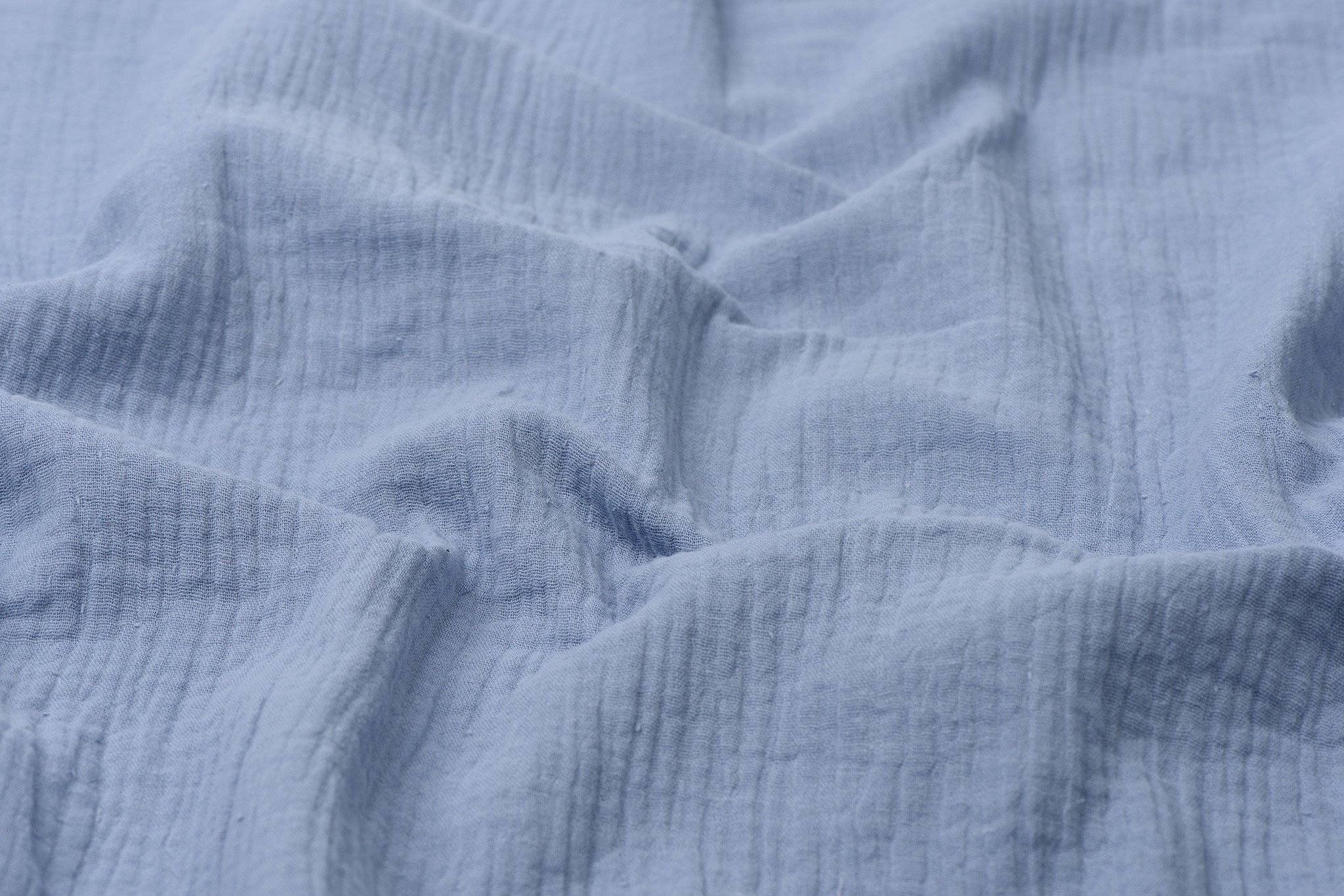 Hydrofiel Stof Oud Blauw – Zacht, Ademend en Duurzaam