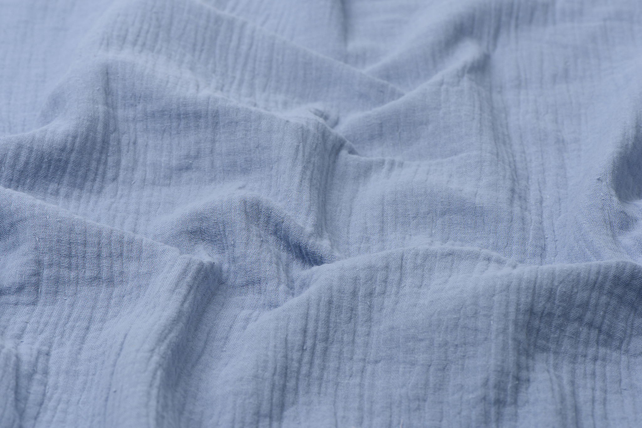 Hydrofiel Stof Oud Blauw – Zacht, Ademend en Duurzaam