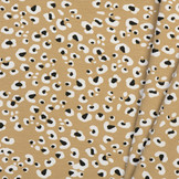 Coupon 160 CM Jersey Leopard Savane