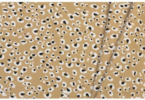 Coupon 160 CM Jersey Leopard Savane