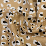 Coupon 160 CM Jersey Leopard Savane