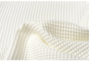 Wafel Katoen, Ecru