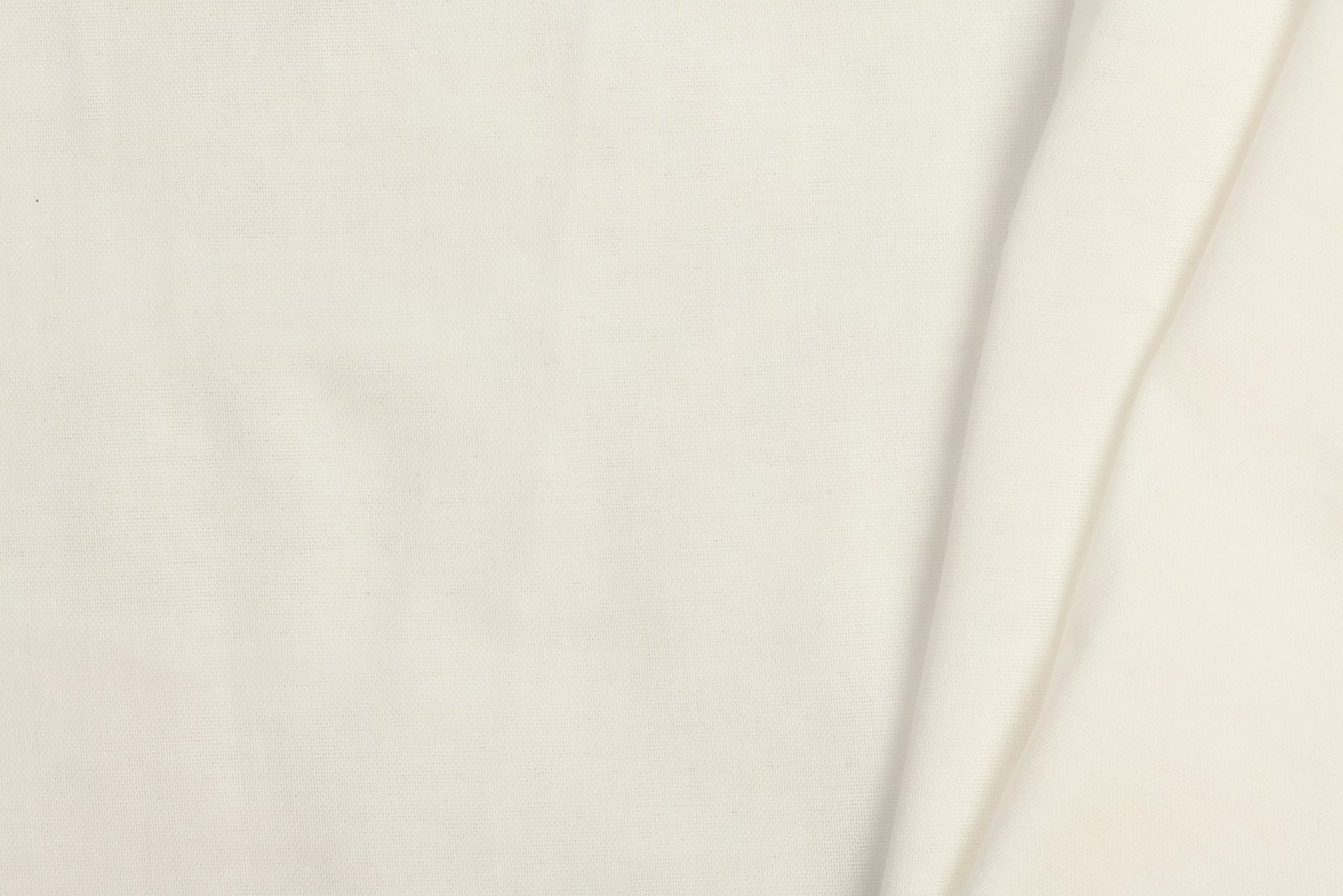 Flat Soft Gauze Mousseline Off White