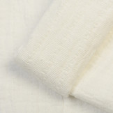 Cotton dobby weave Double Gauze Off White