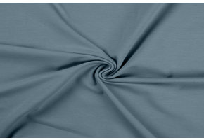 Katoenen Jersey Dusty Blue