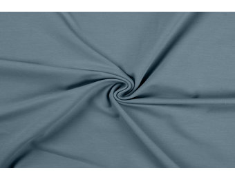 Katoenen Jersey Dusty Blue