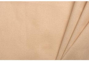 Uni katoen stof beige