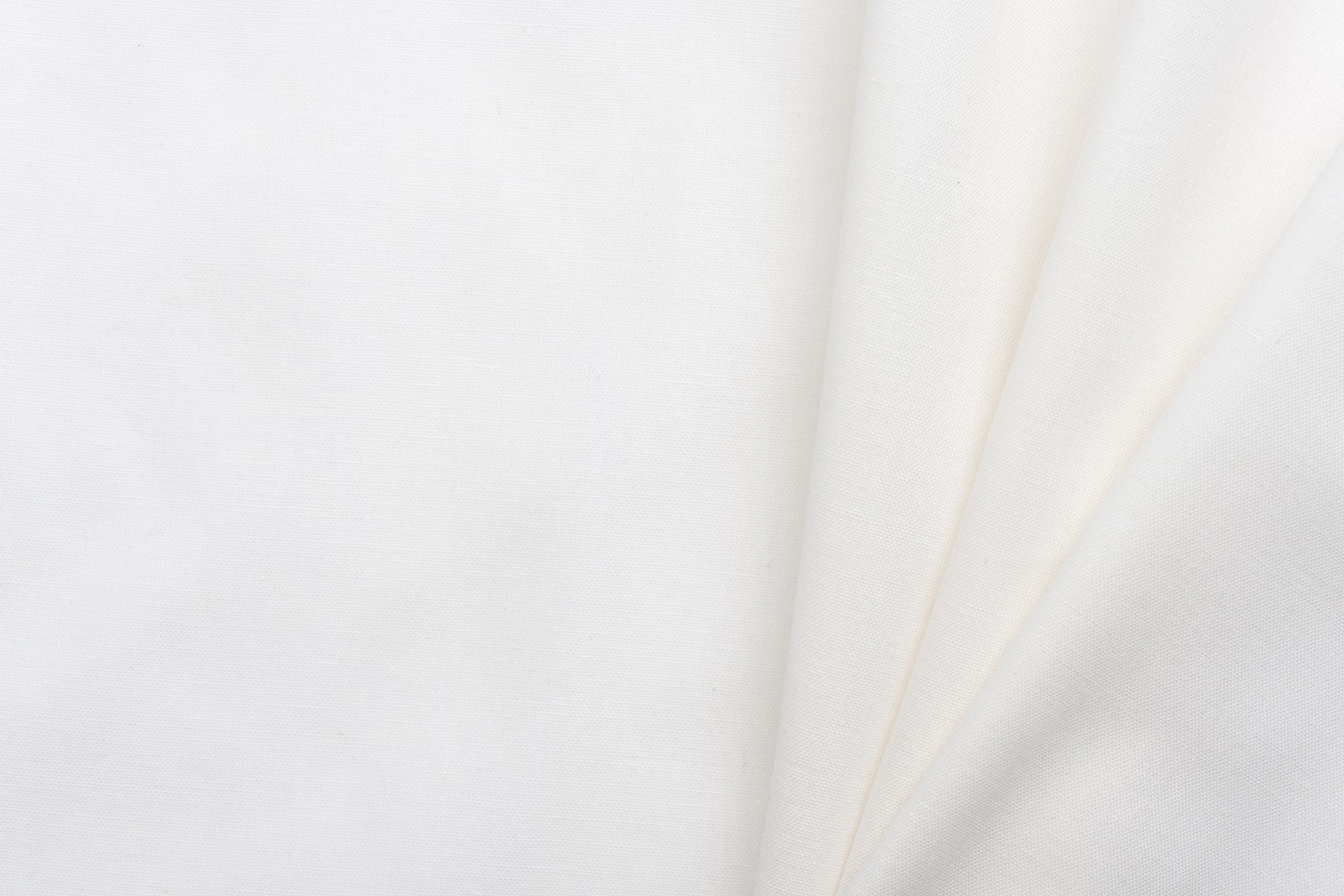 Uni katoen stof ecru