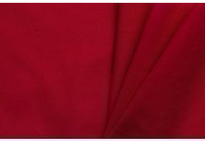 Uni katoen stof bordeaux