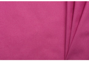 Uni katoen stof fuchsia