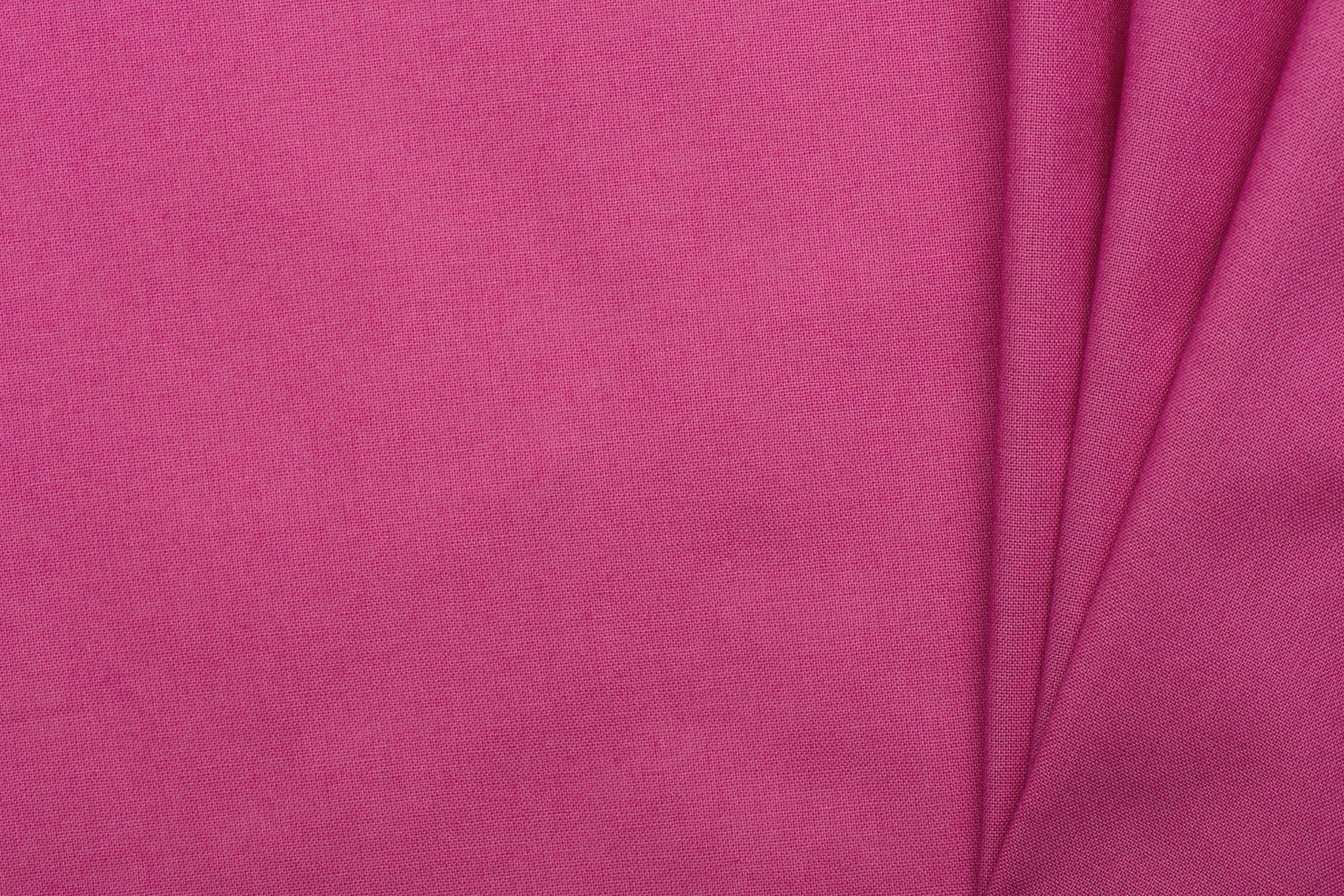 Uni katoen stof fuchsia