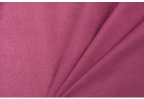 Uni katoen stof licht bordeaux