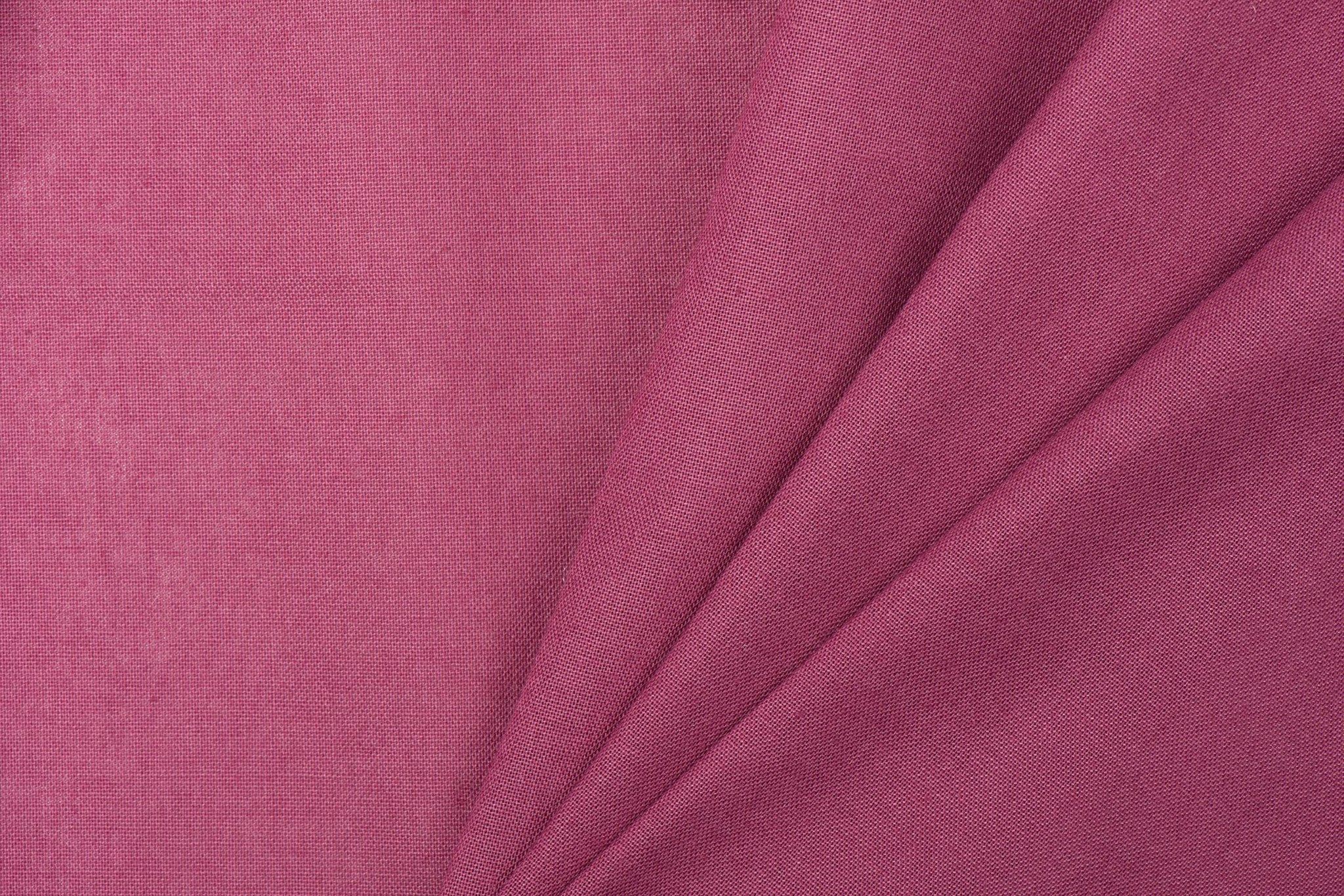 Uni katoen stof licht bordeaux