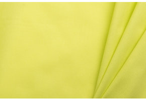 Uni katoen stof lime