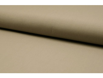 Uni katoen stof camel