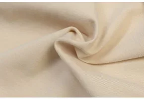 Organic Jersey Uni Licht Beige