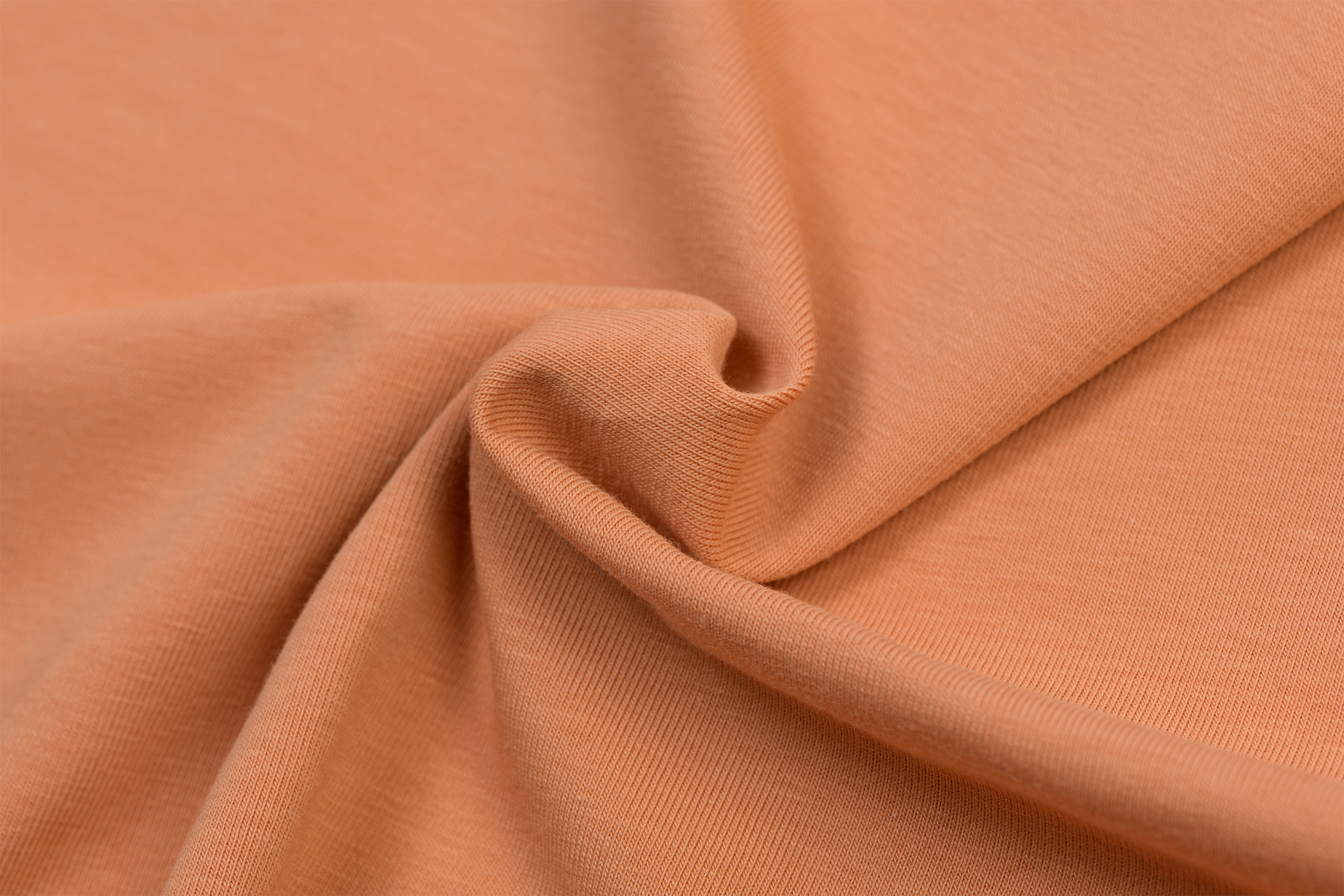 Organic Jersey Uni Perzik