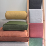 Outdoorstof Fontelina Sky Blue - Waterafstotend | Stoffen Online