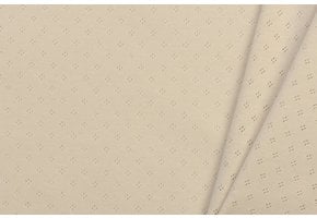 Pointelle Jersey Stof (Mini) Naturel Beige