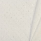 Pointelle Jersey Stof (Mini) Ecru