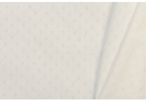 Pointelle Jersey Stof (Mini) Ecru
