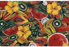 Katoen Tropical Fruit