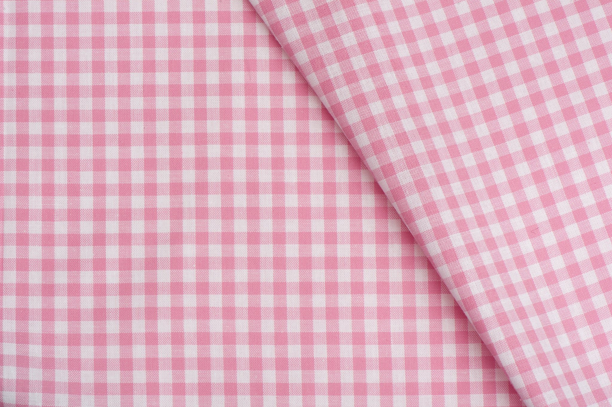 Boerenbont Ruit Stof 5mm - Roze